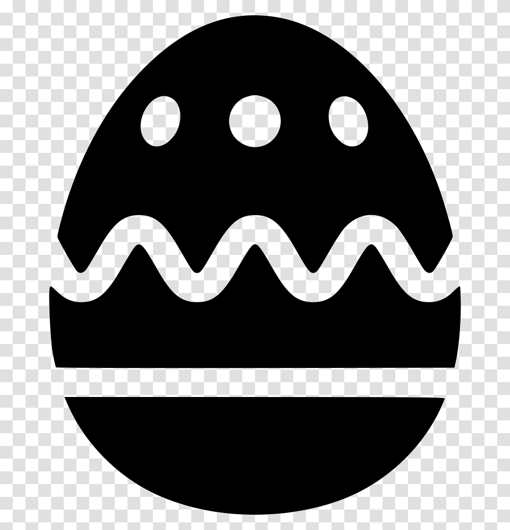 Easter Egg, Stencil, Texture Transparent Png