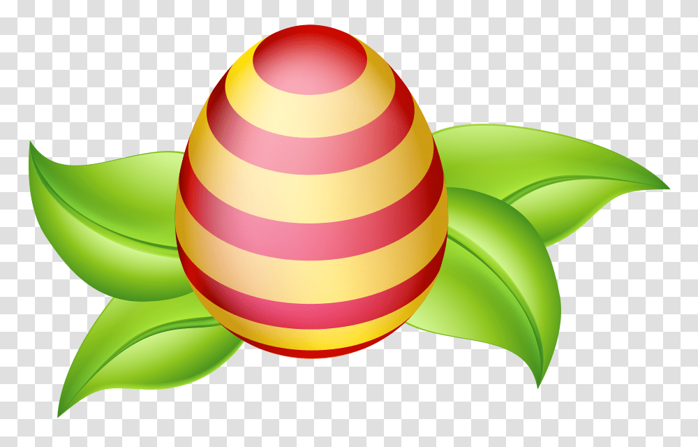 Easter Egg With Spring Leaves Clip Art Gallery, Food, Birthday Cake, Dessert Transparent Png