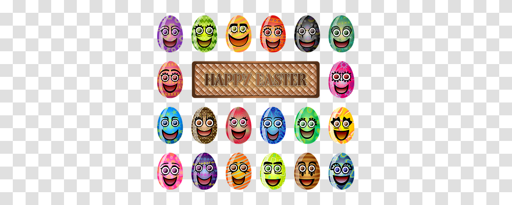 Easter Eggs Emotion, Food Transparent Png