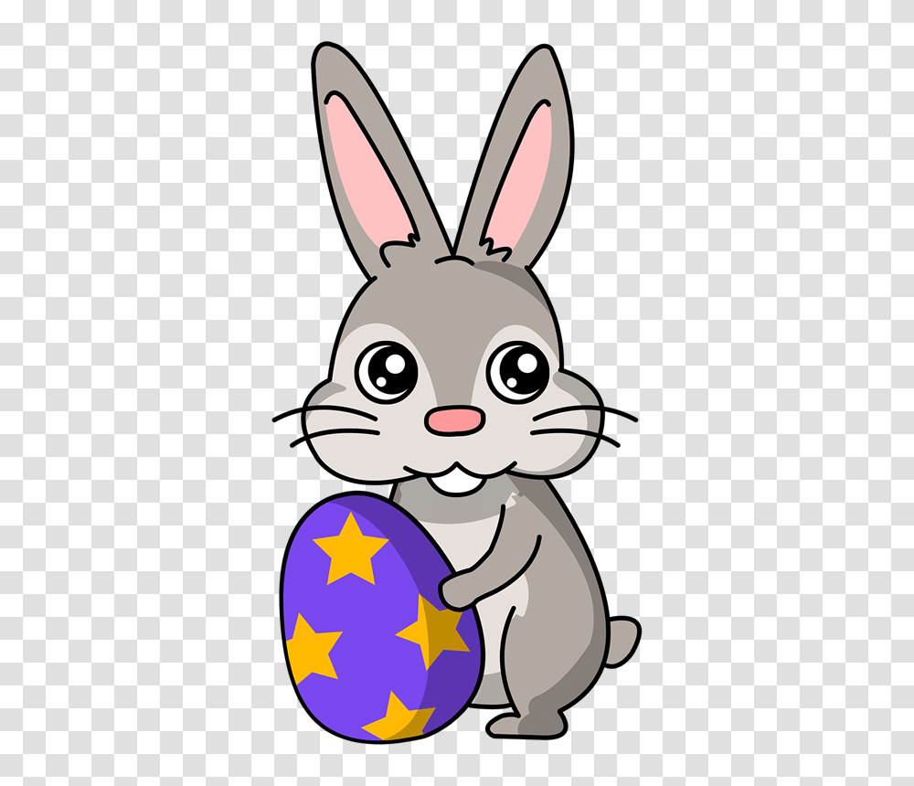 Easter Eggs Clipart Animated, Animal, Mammal, Rabbit, Rodent Transparent Png