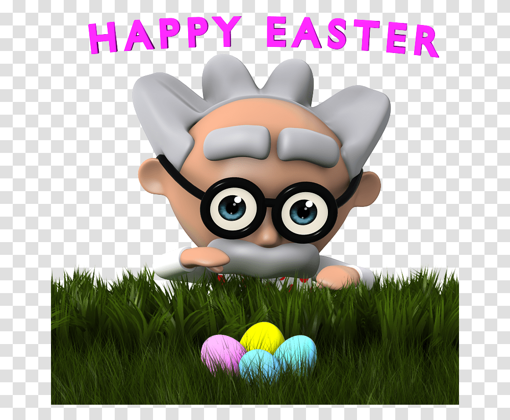 Easter Eggs In Grass Cartoon, Food, Toy, Plant Transparent Png