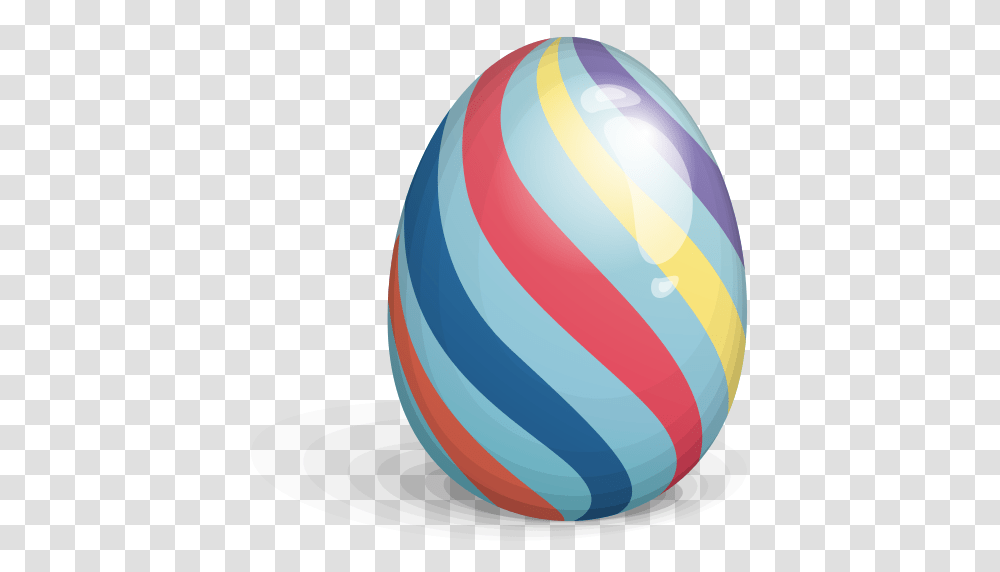 Easter Eggs Stripes, Food, Balloon Transparent Png