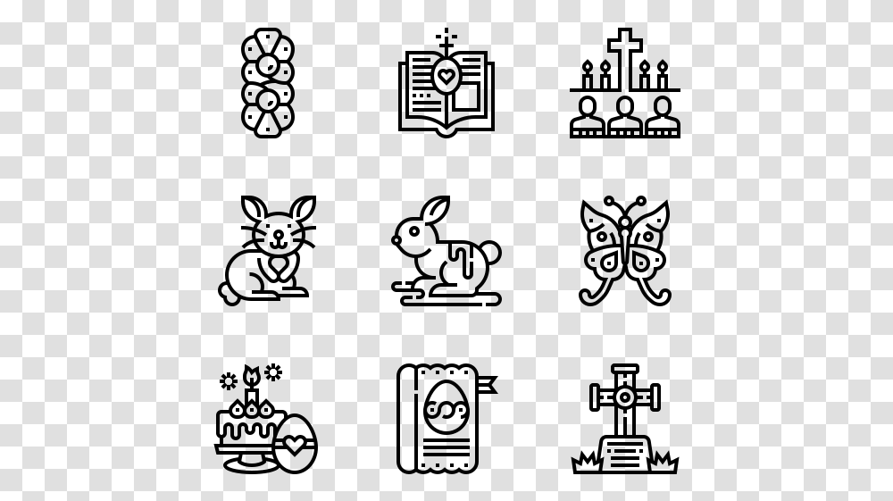 Easter Farm Icons, Gray, World Of Warcraft Transparent Png