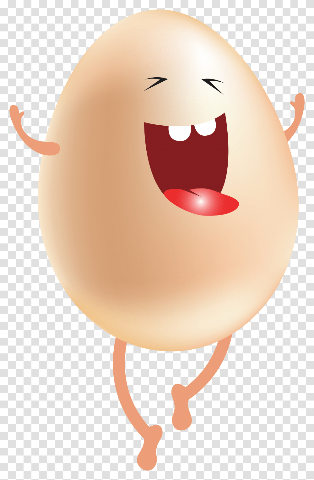 Easter Funny Egg Cute Egg Clip Art, Balloon, Mouth, Produce, Food Transparent Png