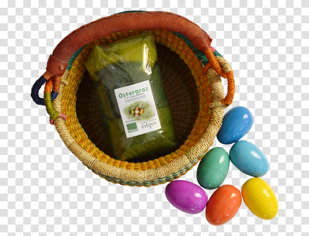 Easter Grass, Basket, Food, Egg, Snake Transparent Png