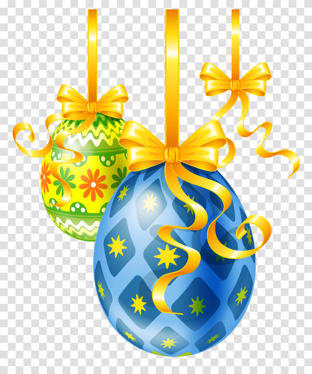 Easter Hanging Eggs Clipart Gallery, Food Transparent Png