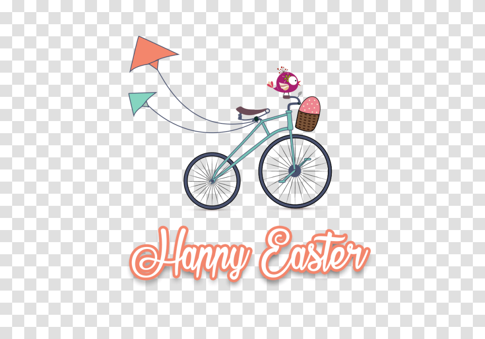Easter, Holiday, Bicycle, Vehicle, Transportation Transparent Png