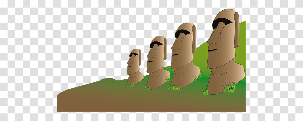 Easter Island Architecture, Grass, Plant, Green Transparent Png