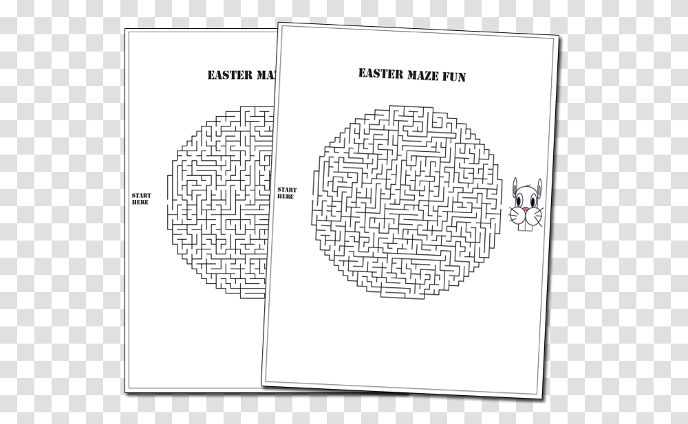Easter Maze Maze, Word, Labyrinth Transparent Png