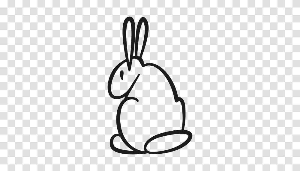 Easter Rabbit Food Carrot Animal Bunny Pet Icon, Stencil, Alphabet Transparent Png