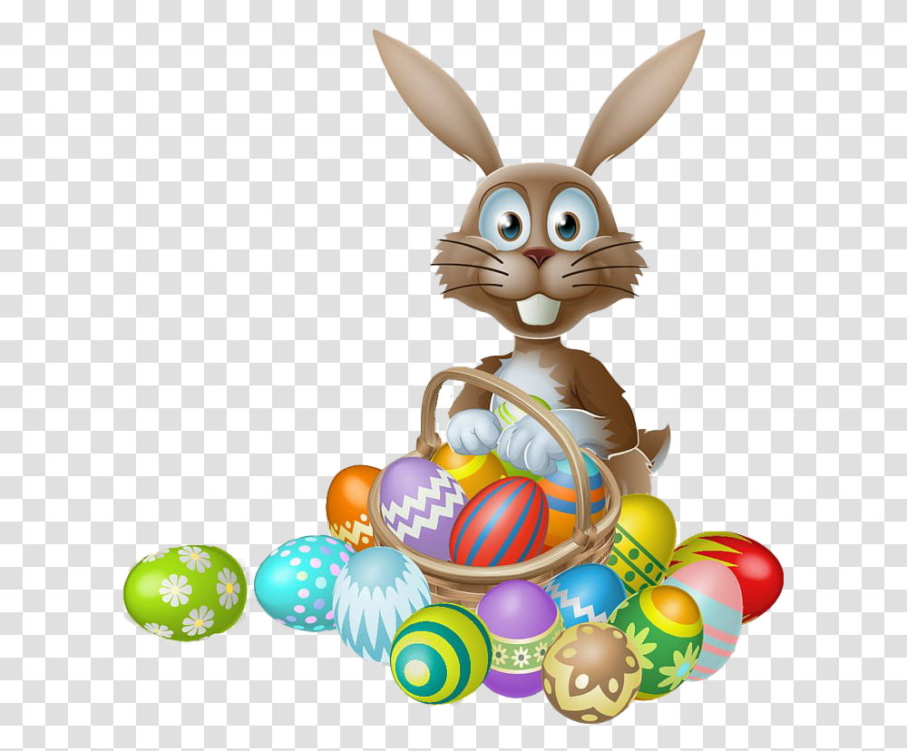 Easter Rabbit Picture, Easter Egg, Food, Animal, Mammal Transparent Png