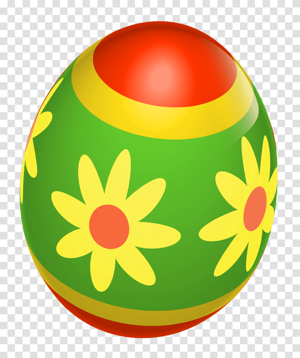 Easter Red And Green Egg With Flowers Gallery, Easter Egg, Food, Birthday Cake, Dessert Transparent Png