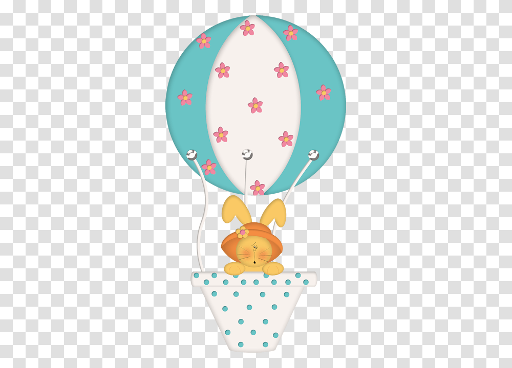 Easter Surprise Clip Art Digital Easter Balloons, Rattle, Floral Design, Pattern Transparent Png