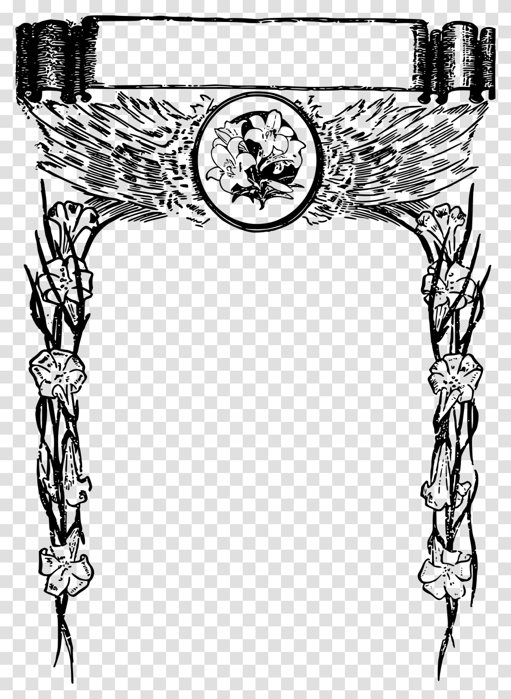 Easter Wings Frame Clip Arts Frame Wings, Gray, World Of Warcraft Transparent Png