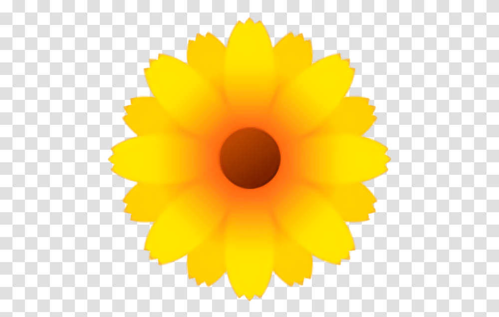 Easter Yellow Sunflower Flower For Royal Cake Sweets Preparation, Plant, Blossom, Daisy, Photography Transparent Png