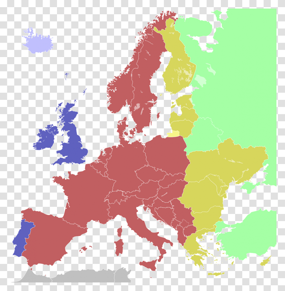 Eastern European Summer Time European Time Zones, Map, Diagram, Plot, Atlas Transparent Png