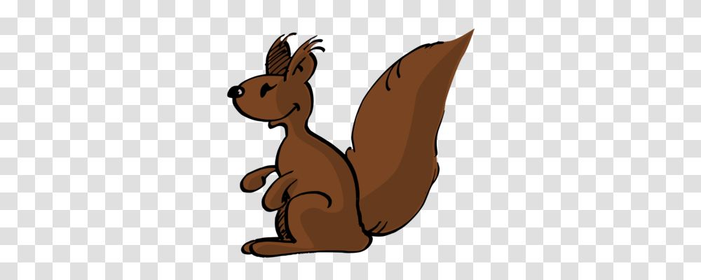 Eastern Gray Squirrel Drawing Tree Squirrel Red Squirrel Line Art, Kangaroo, Mammal, Animal, Wallaby Transparent Png