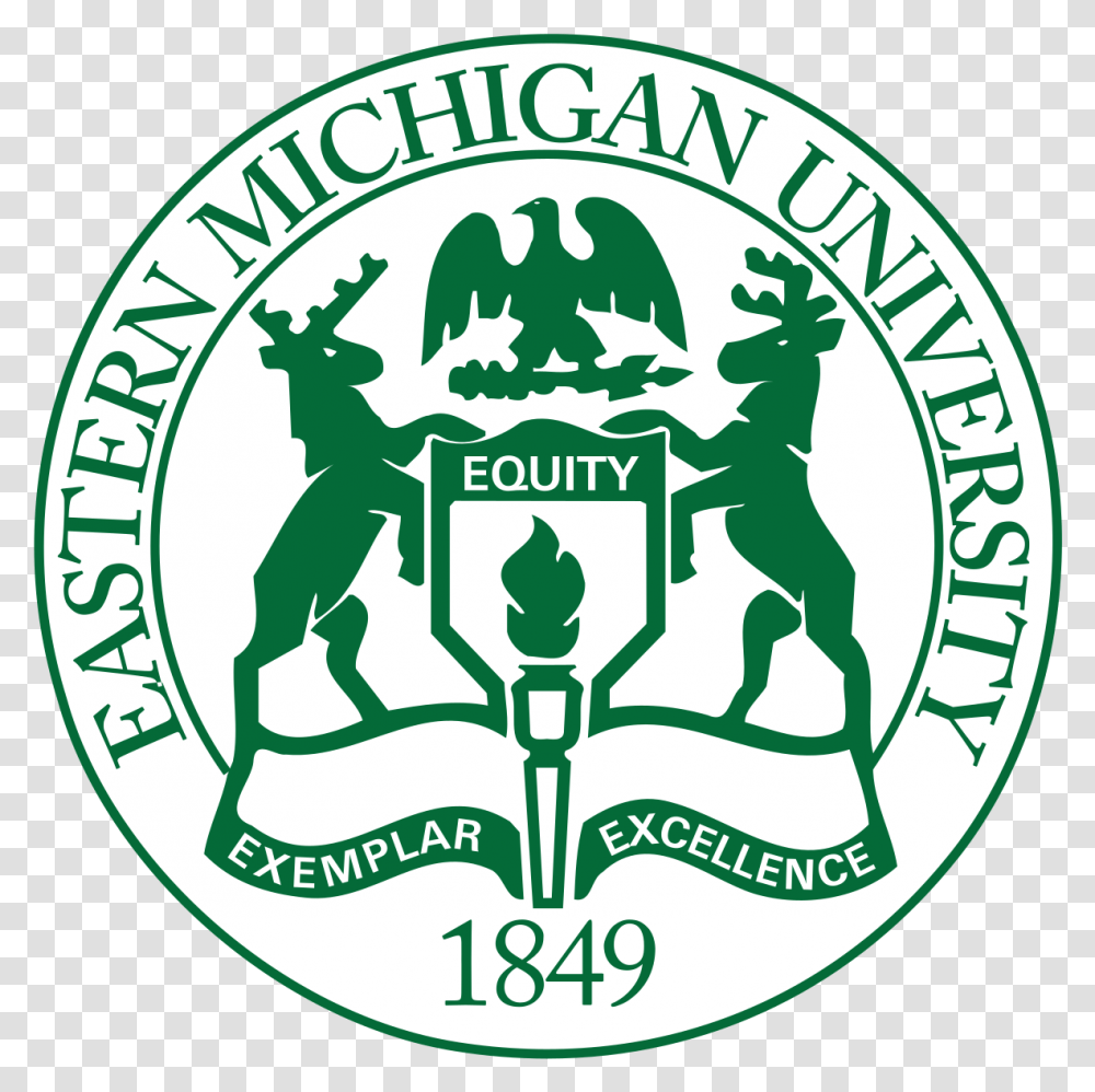 Eastern Michigan Logos Logo Eastern Michigan University, Symbol, Trademark, Badge, Emblem Transparent Png