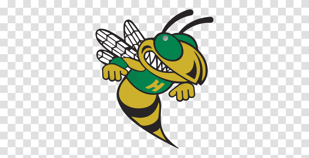 Eastern North Carolina Fighting Hornets Deaf Sports Logos, Honey Bee, Insect, Invertebrate, Animal Transparent Png