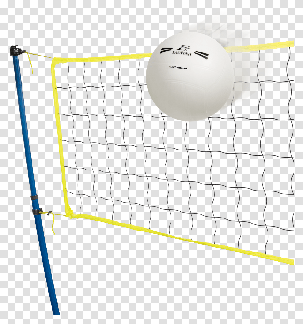 Eastpoint Sports Easy Setup Portable Tripod Volleyball Net, Sphere, Team Sport, Rug, Baseball Transparent Png