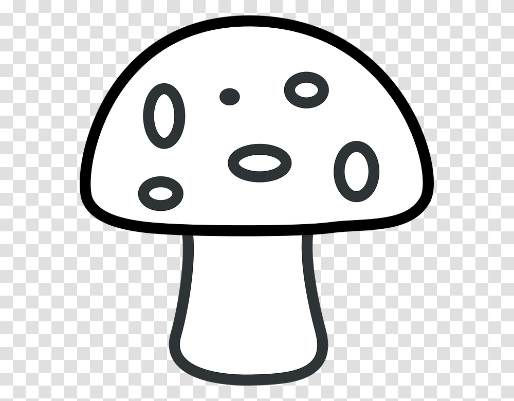 Easy Coloring Pages Stencils Coloring Pages Clip, Plant, Agaric, Mushroom, Fungus Transparent Png