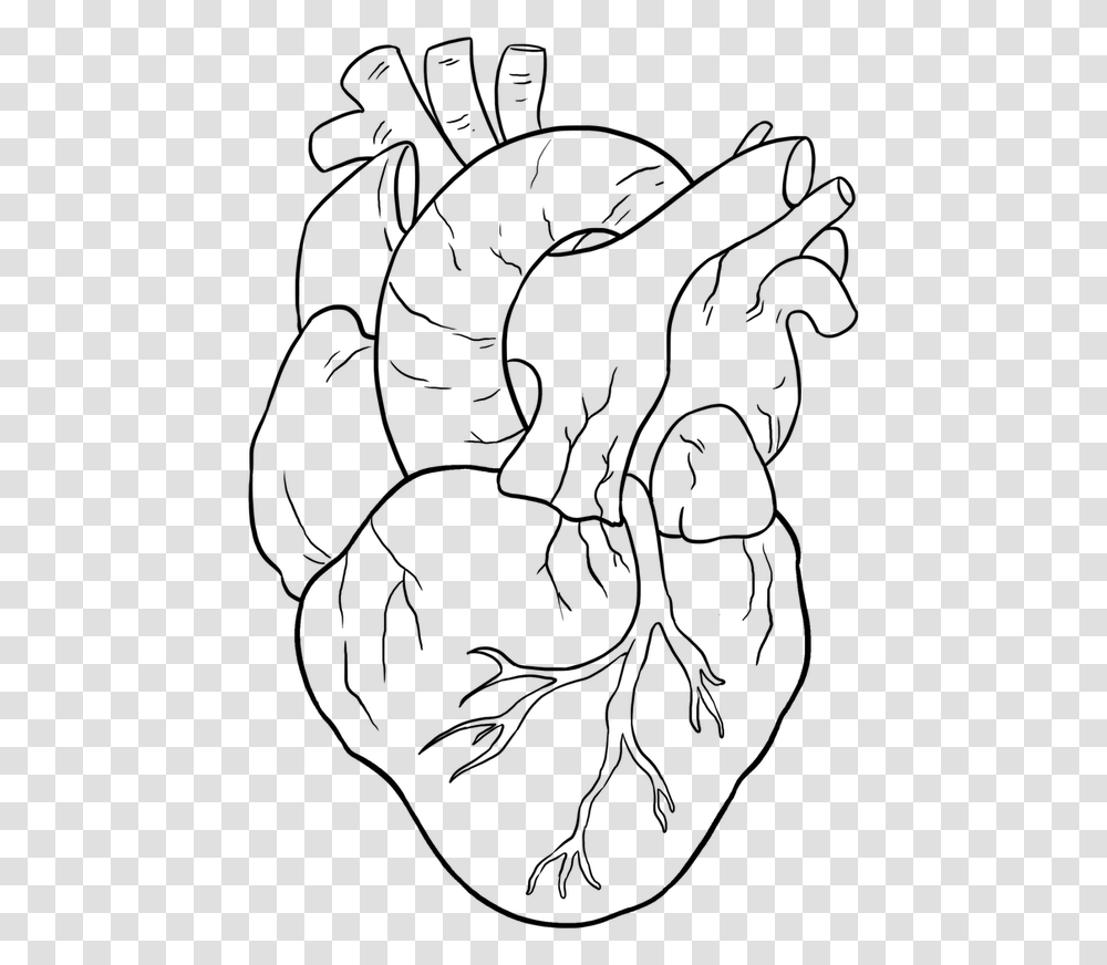 Easy Drawing Guides On Twitter Are You Ready To Draw Real Easy Heart Drawings, Gray, World Of Warcraft Transparent Png