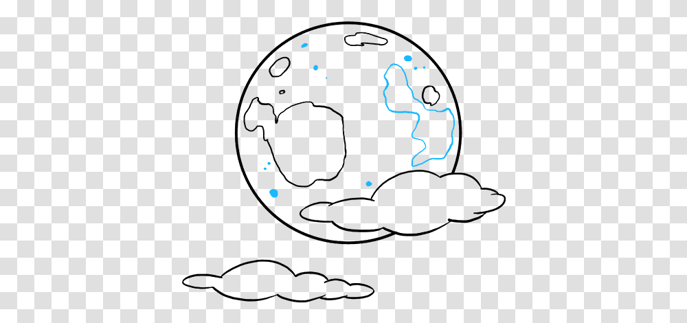 Easy Drawing Of The Moon, Light, Nature, Outdoors, Laser Transparent Png