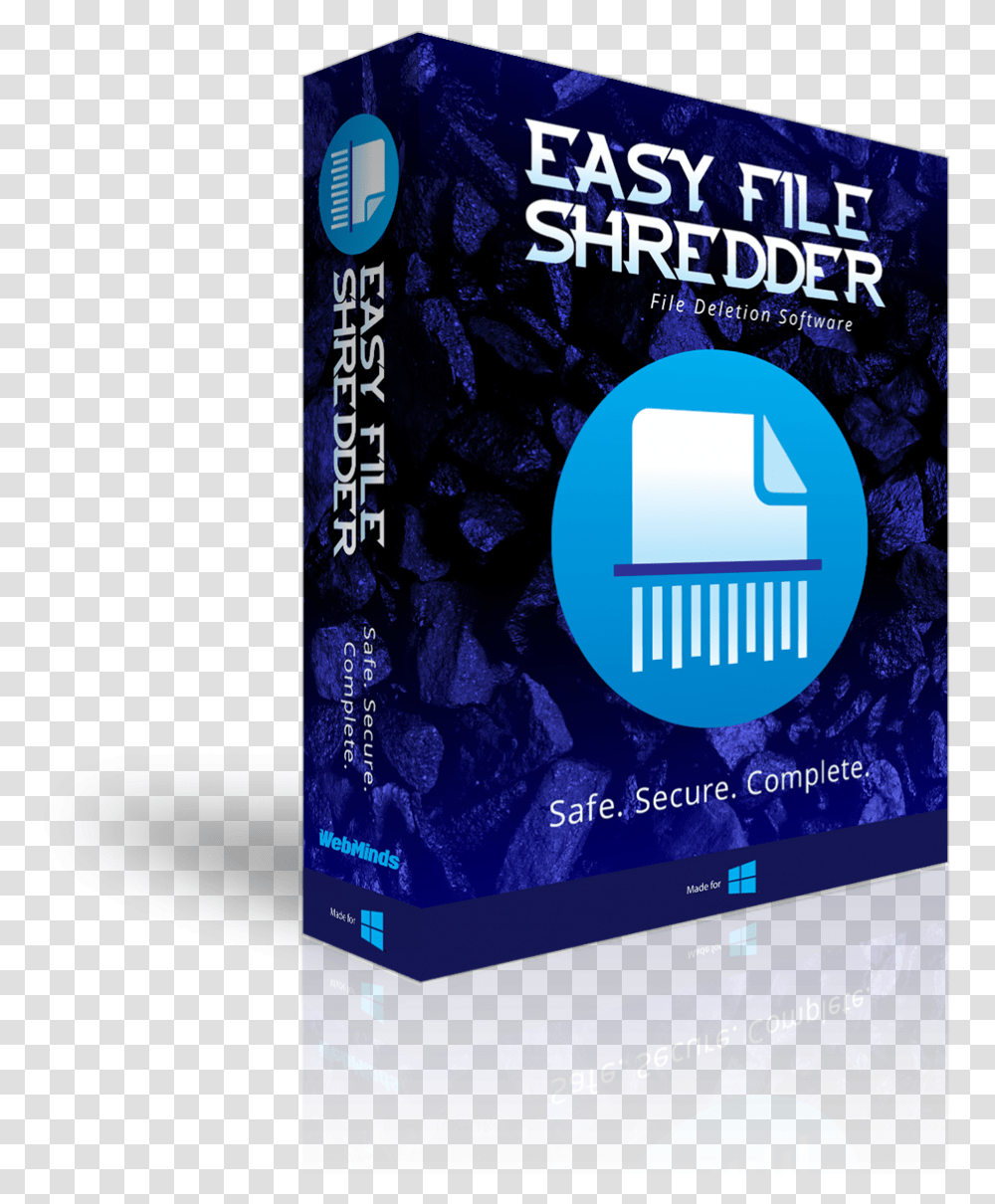 Easy File Shredder Book Cover, Poster, Advertisement, Flyer, Paper Transparent Png