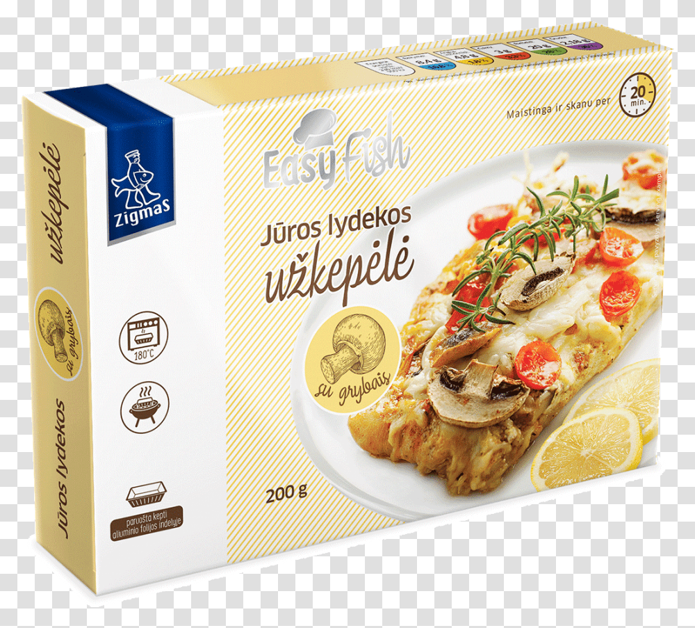 Easy Fish Hake Fillet Casserole With Champignons Fish, Dish, Meal, Food, Sweets Transparent Png
