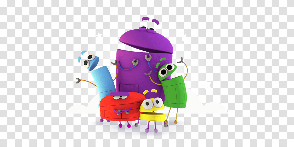 Easy Group Costumes For Families Story Bots, Inflatable, Invertebrate, Animal, Robot Transparent Png