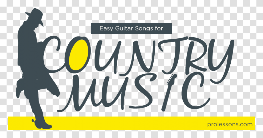 Easy Guitar Songs For Country Music Calligraphy, Text, Label, Alphabet, Poster Transparent Png