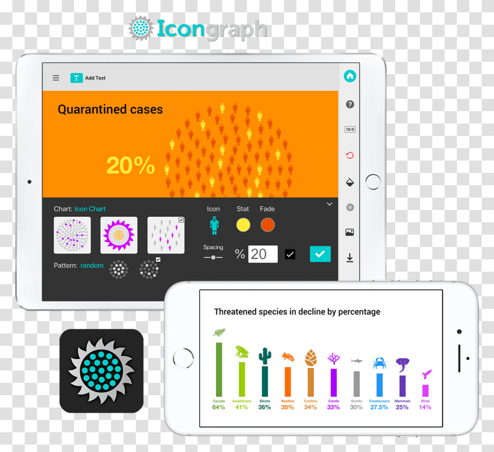 Easy Infographic Maker App For Iphone And Ipad Free Download Smart Device, Text, Label, Electronics, Tablet Computer Transparent Png