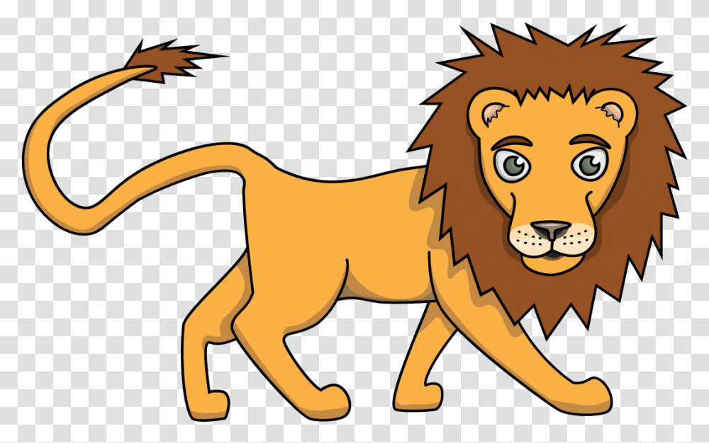 Easy Lion Drawing How To Draw Felix Jungle Buddies Lion Drawing, Horse, Mammal, Animal, Logo Transparent Png