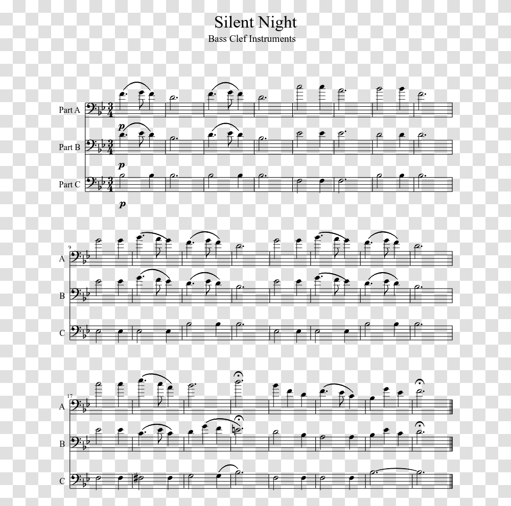 Easy Piano Duet Sheet Music, Gray, World Of Warcraft Transparent Png