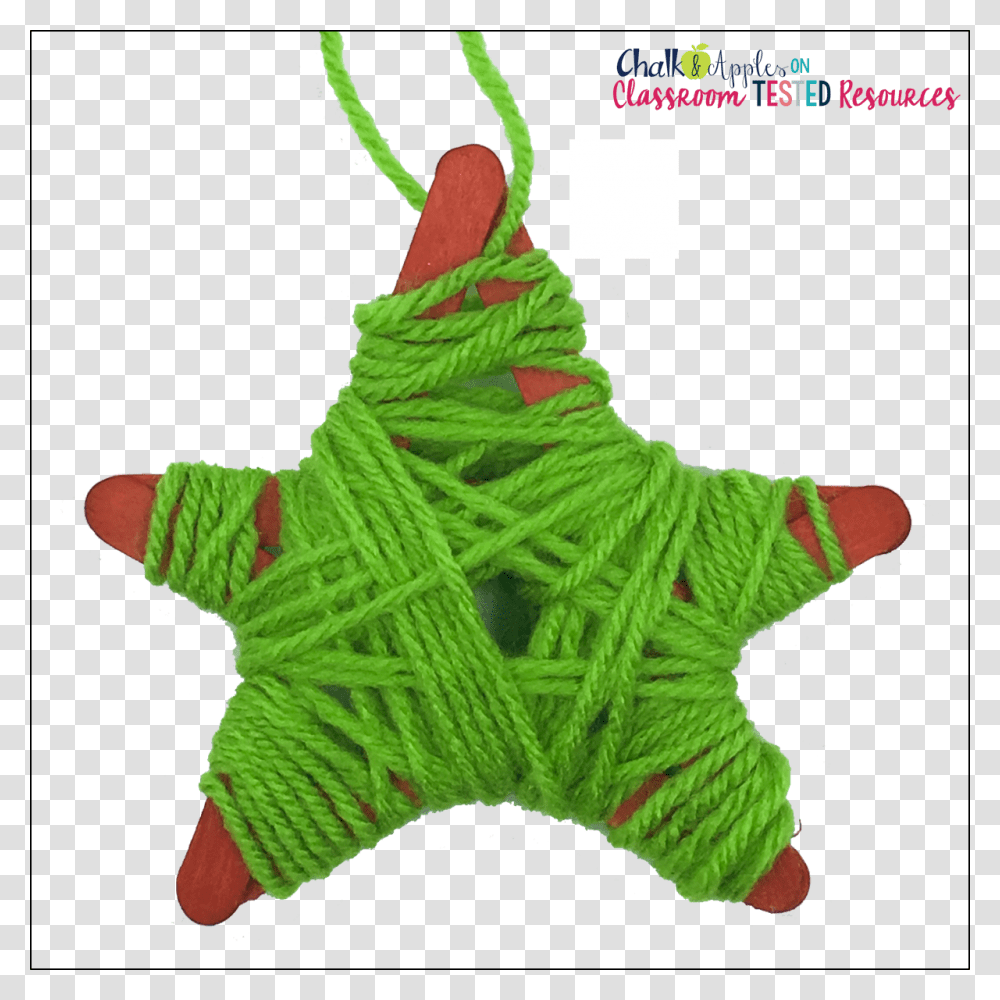 Easy Popsicle Stick Christmas Ornaments Classroom Tested Resources, Apparel, Scarf, Person Transparent Png