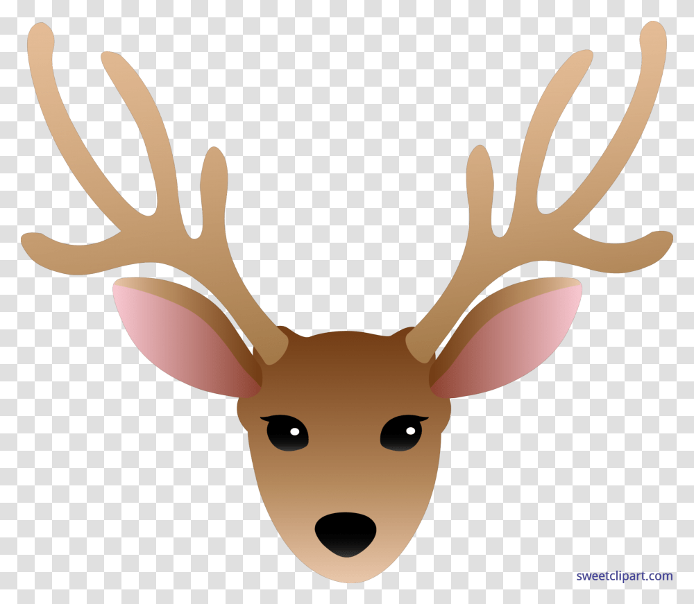 Easy Reindeer Cliparts Easy Deer Clip Art, Antler, Wildlife, Mammal, Animal Transparent Png