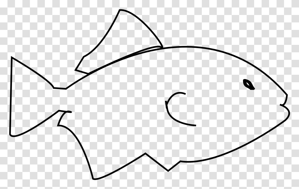 Easy Small Fish Black And White, Gray, World Of Warcraft Transparent Png