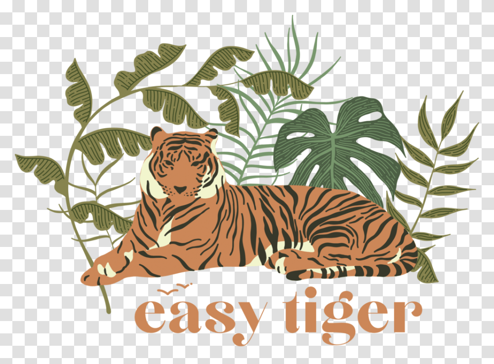 Easy Tiger Siberian Tiger, Wildlife, Mammal, Animal Transparent Png