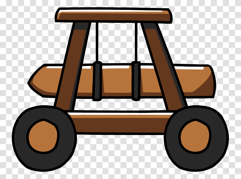 Easy To Draw Battering Ram Download Draw A Battering Ram, Toy, Vehicle, Transportation, Swing Transparent Png