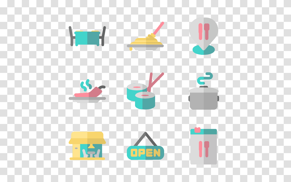 Eat Icon Packs, Label, Tape Transparent Png