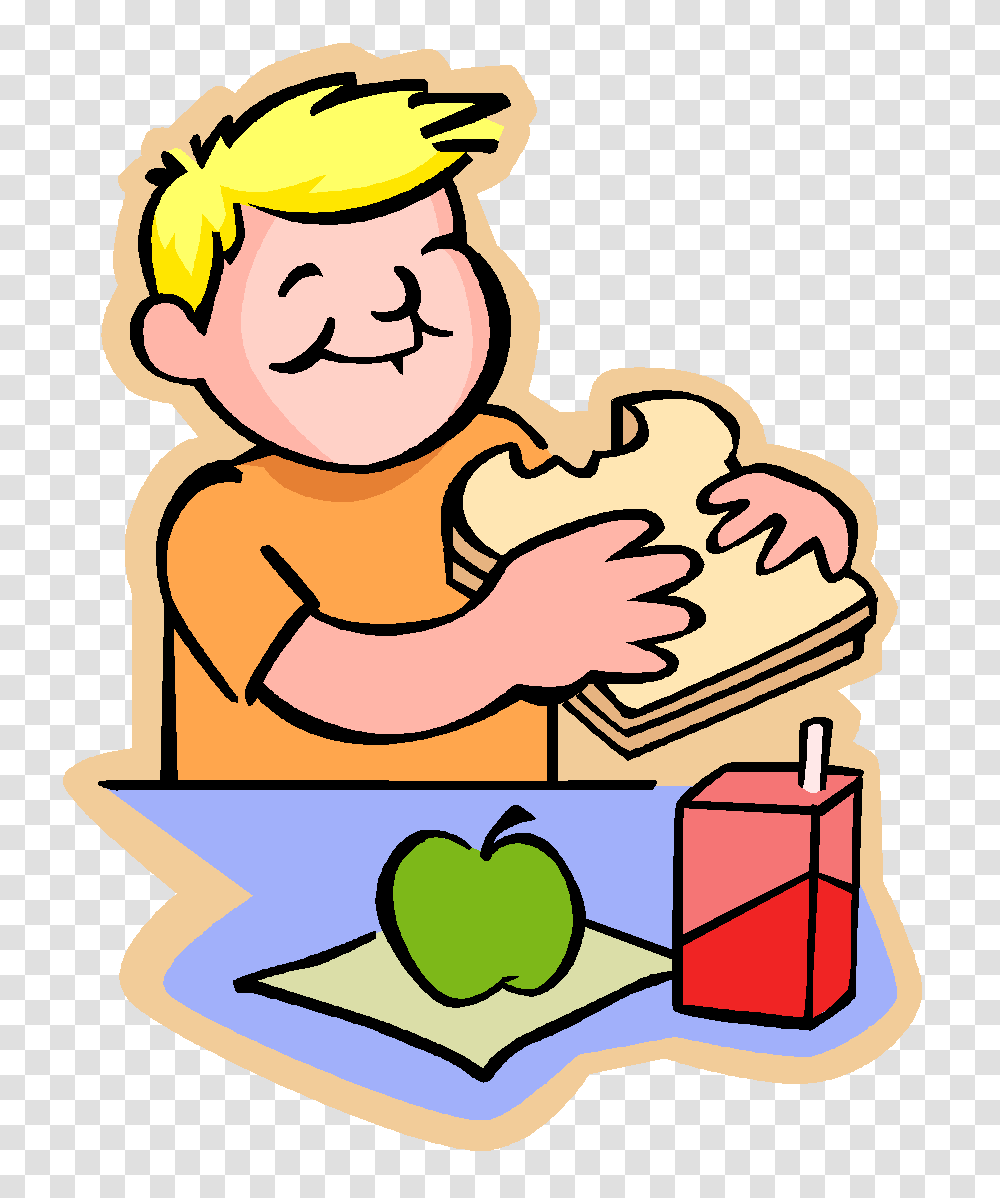 Eat Lunch Clipart Clip Art Eating, Food, Washing, Reading Transparent Png