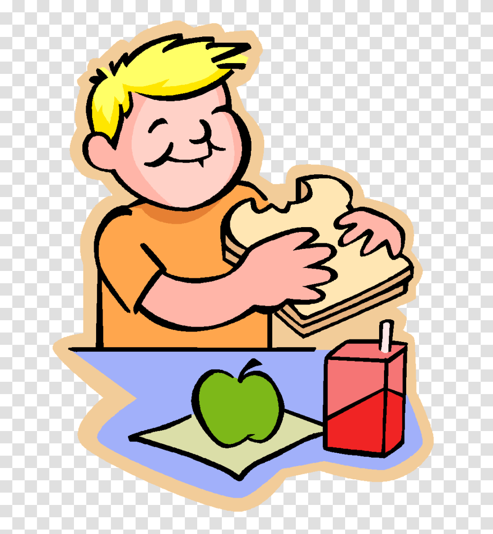 Eat Lunch Clipart Clip Art Eating, Washing, Food, Smelling, Reading Transparent Png