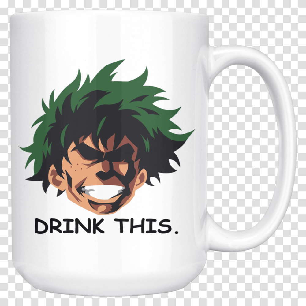 Eat My Hero Academia Stickers, Coffee Cup, Jug, Stein, Glass Transparent Png