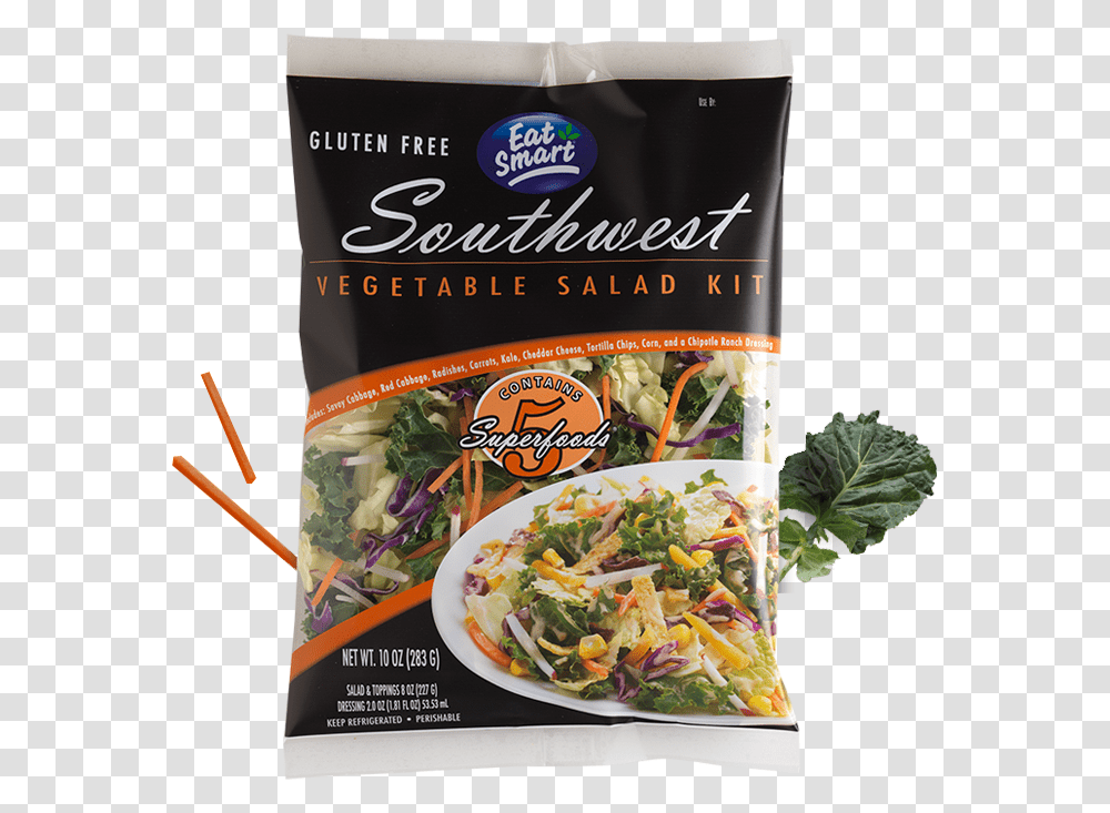 Eat Smart Southwest Salad Kit, Plant, Produce, Food, Vegetable Transparent Png