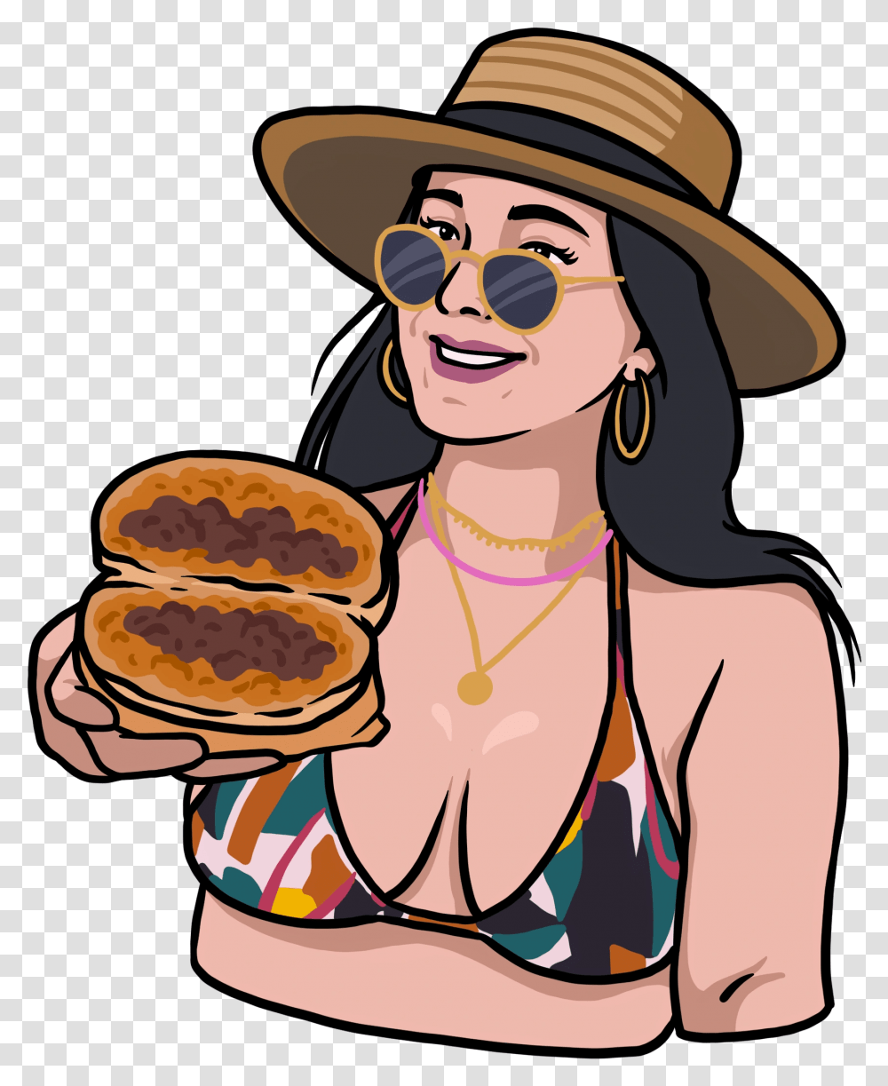 Eatin With Ella Cartoon, Clothing, Apparel, Sunglasses, Accessories Transparent Png
