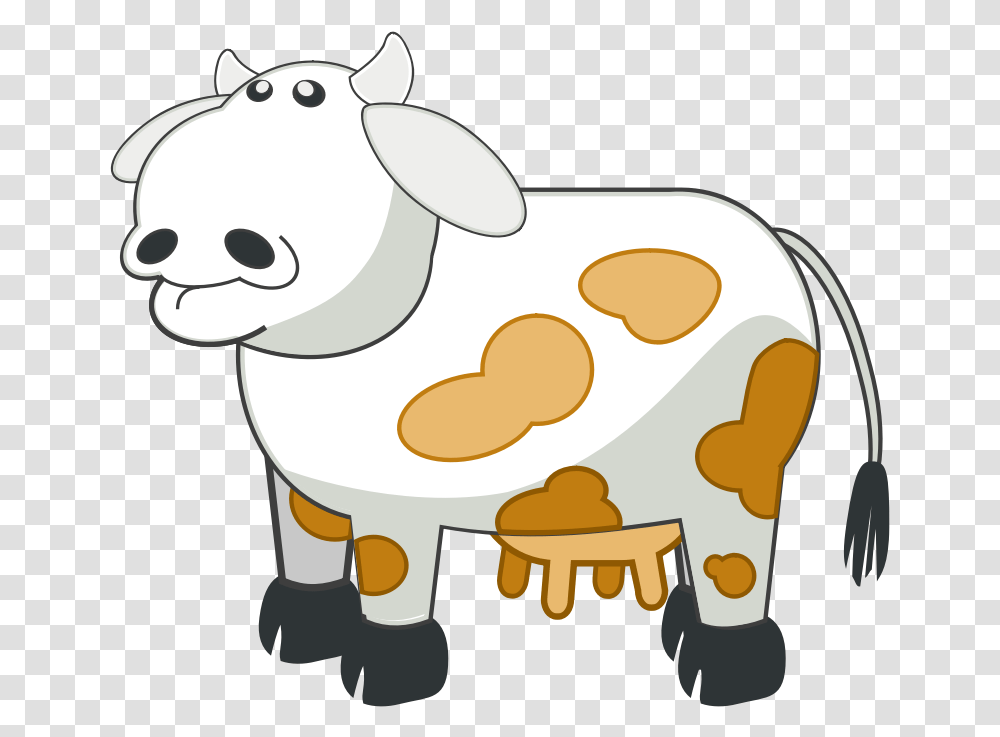 Eating Breakfast Clipart Black And White Christmas Cqhzre Cow Clip Art, Mammal, Animal, Sheep, Cattle Transparent Png