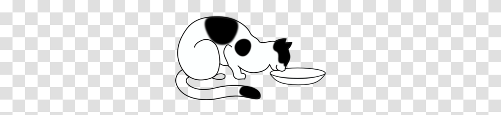 Eating Cat Clip Art, Cow, Cattle, Mammal, Animal Transparent Png