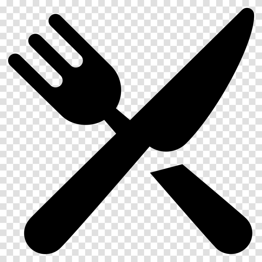 Eating Clipart Black Food Vector, Fork, Cutlery, Hammer, Tool Transparent Png
