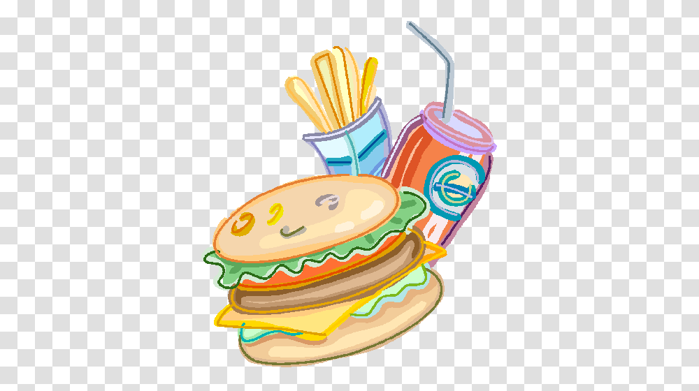 Eating Food Eating Food Images, Burger, Fries, Birthday Cake, Dessert Transparent Png