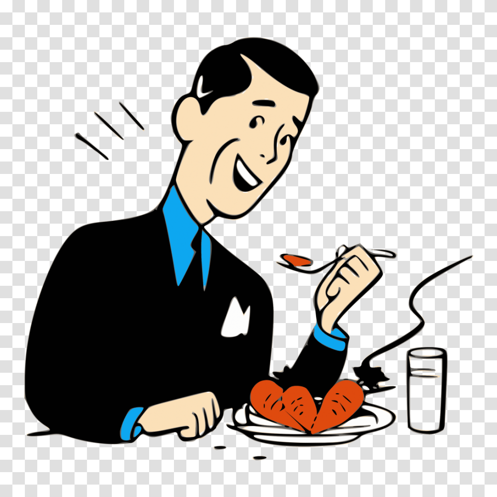 Eating Picture Vector Clipart, Person, Human, Performer, Magician Transparent Png
